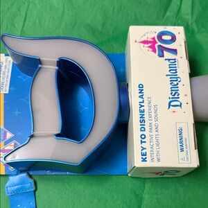 Disneyland 70th Anniversary Key with Pin 
Never used